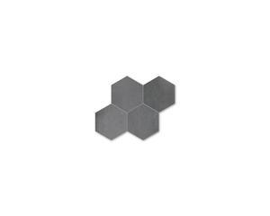 DERBY mozaika 30x30cm Negro Hexagono