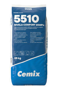 Hmota nivelační cementová 25kg Cemix 20MPa