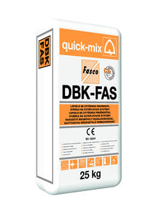 Lepidlo fasádní FAS DBK 25kg Quick-mix
